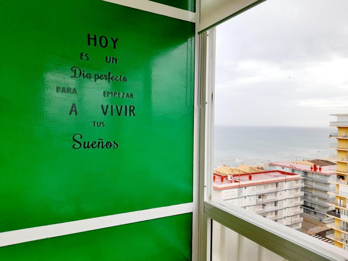 Apartamento Vistas Al Mar, 11 Planta, 50M Playa!! Miramar Exterior photo